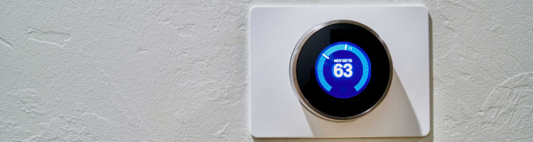 AI in Office Management Blog Featured Image nest thermostat